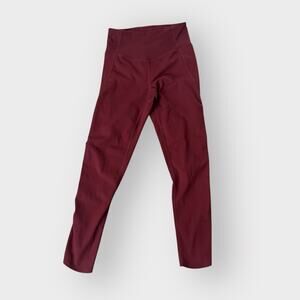 Zella red workout leggings